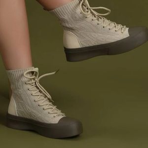 NEW Lace Knit boots